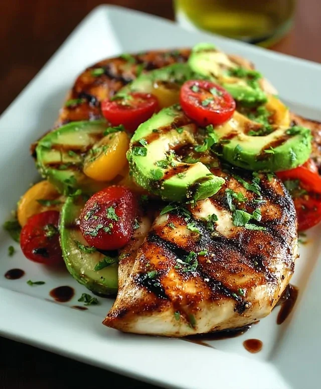 Grilled California Avocado Chicken Recipe