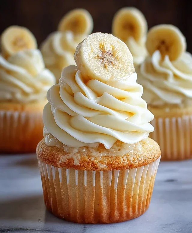 Banana Pudding Cupcakes