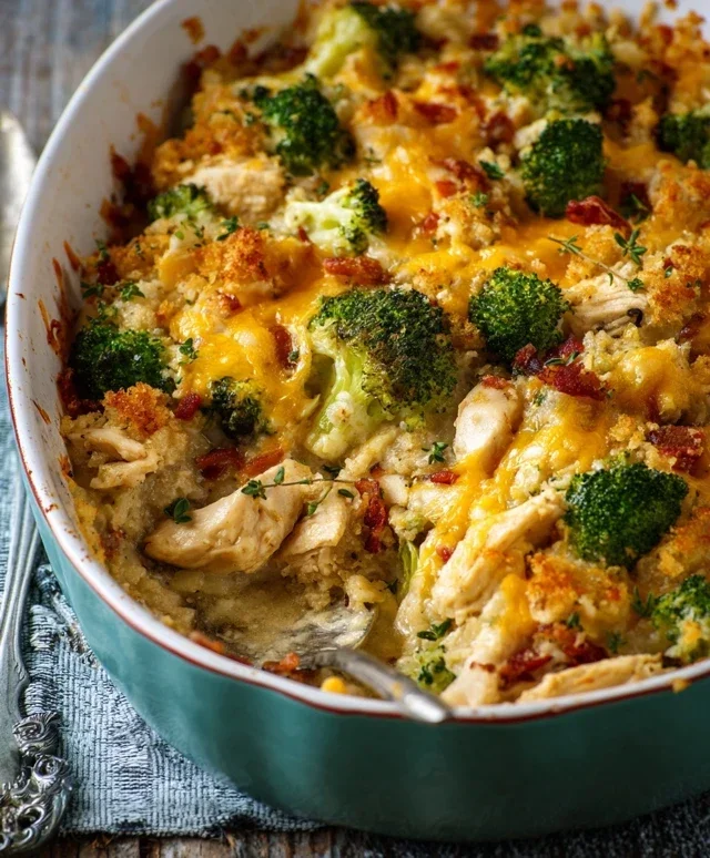 Easy Low Carb Chicken Casserole