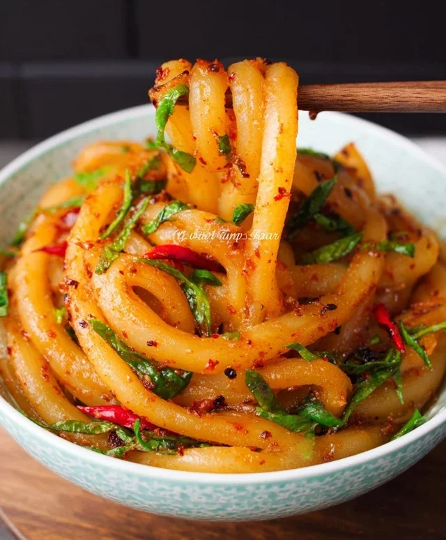 Spicy Potato Noodles