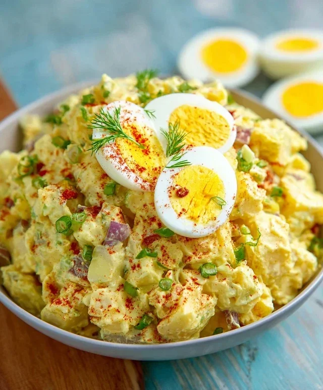 Deviled Egg Potato Salad