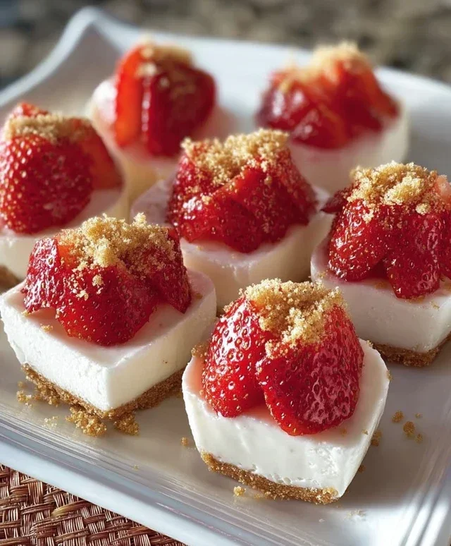 Cheesecake Deviled Strawberries