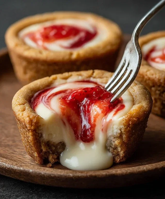 Strawberry Cheesecake Cups