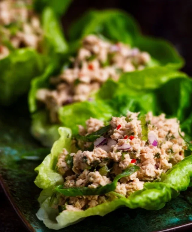 Tuna Lettuce Wraps