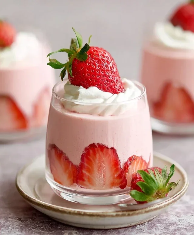 Strawberry Mousse