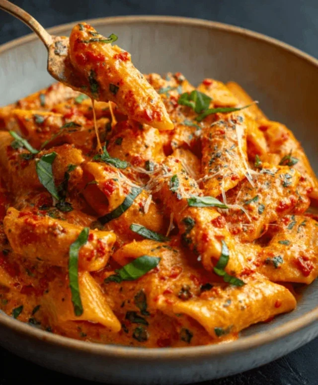 Creamy Tomato Garlic Pasta