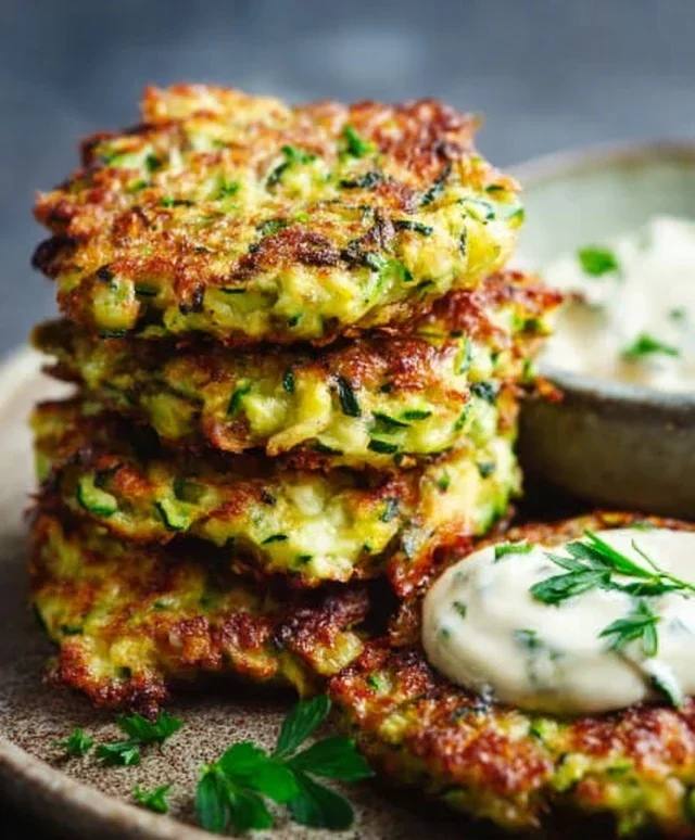 Crispy and Easy Zucchini Fritters Recipe