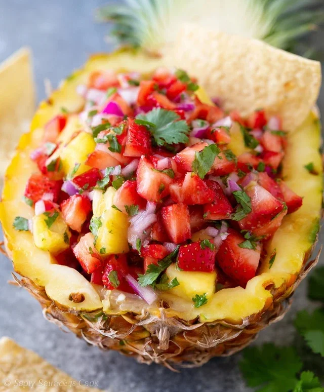 Strawberry Pineapple Salsa Recipe: A Fresh and Flavorful Treat