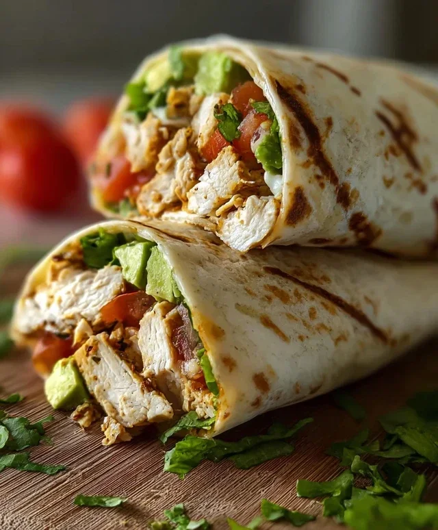 Chicken Avocado Wrap