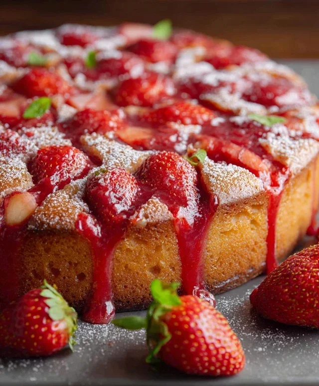Fresh Strawberry Sauce (Strawberry Topping)