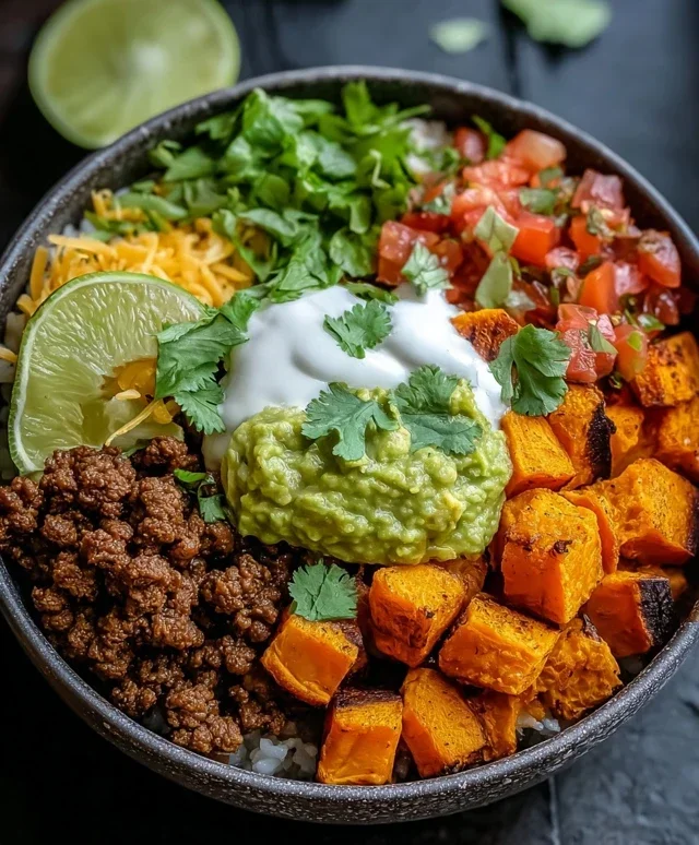 Loaded Potato Taco Bowl