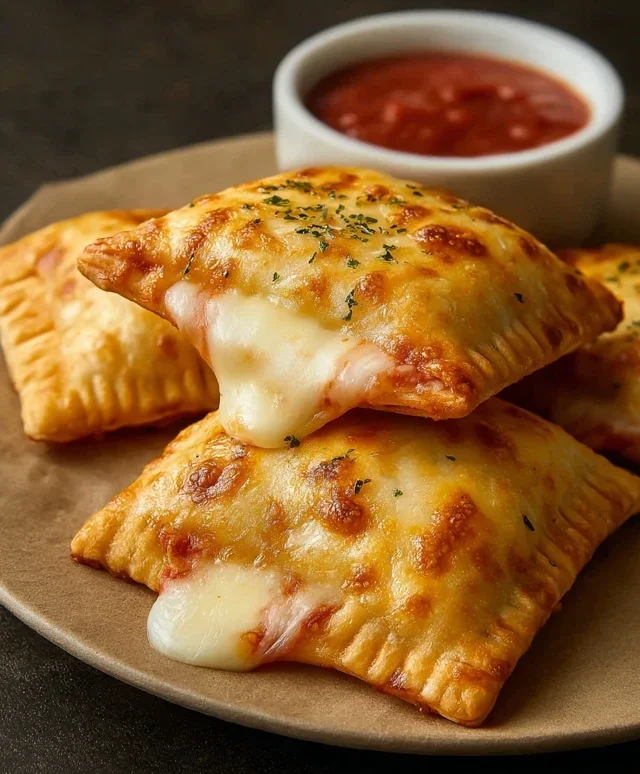 Cheesy Pizza Pockets