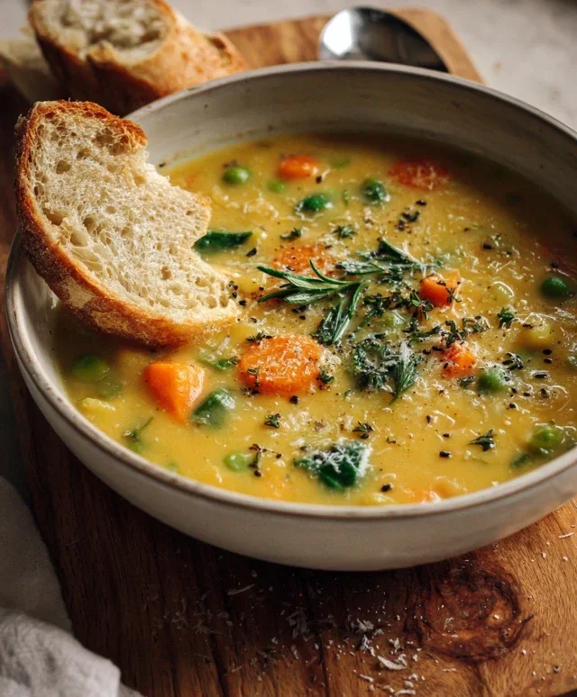 One-Pot Creamy Vegetable Soup