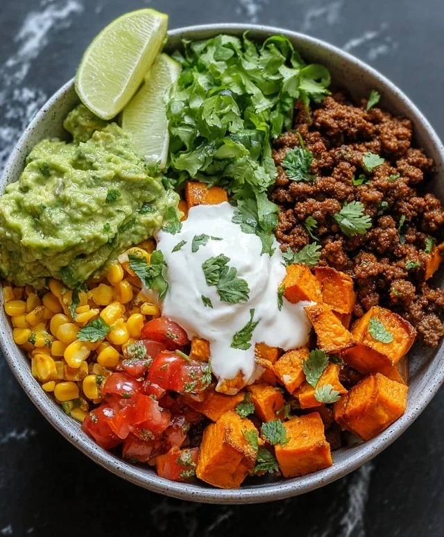 Sweet Potato Taco Bowl: Colorful Comfort Food Made Easy