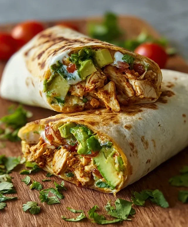 Chicken Avocado Wrap