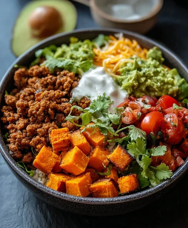 Sweet Potato Taco Bowl: Colorful Comfort Food Made Easy