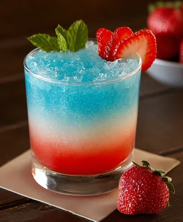 Patron Strawberry Blue Hawaiian