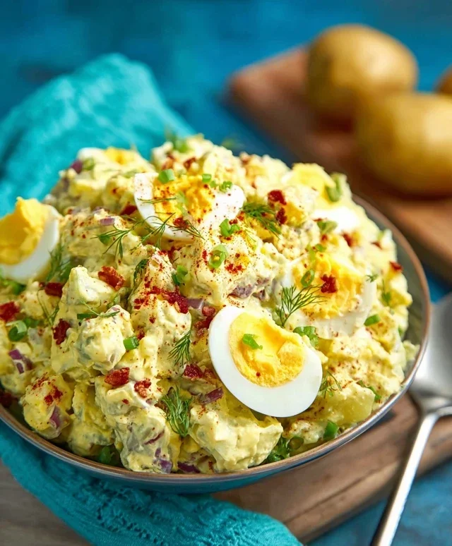 Deviled Egg Potato Salad