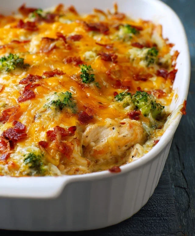 Easy Low Carb Chicken Casserole