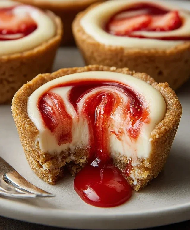 Strawberry Cheesecake Cups