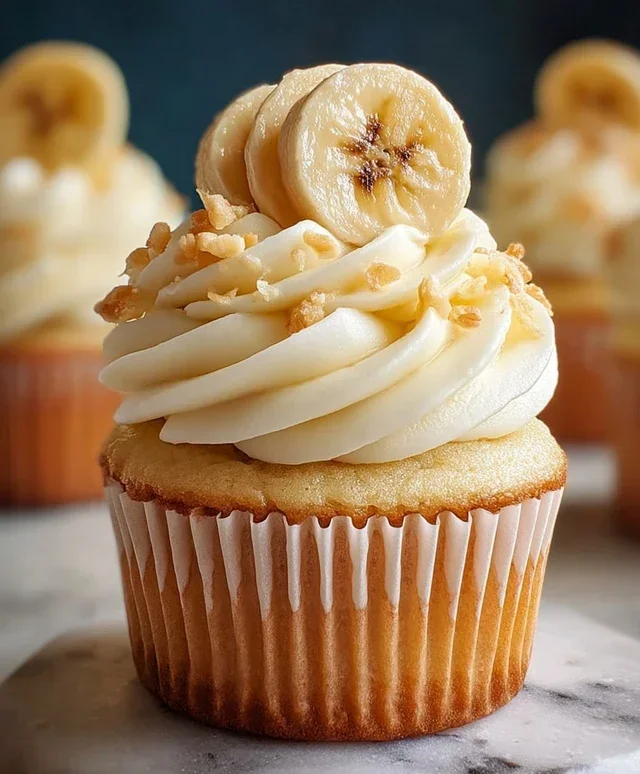 Banana Pudding Cupcakes