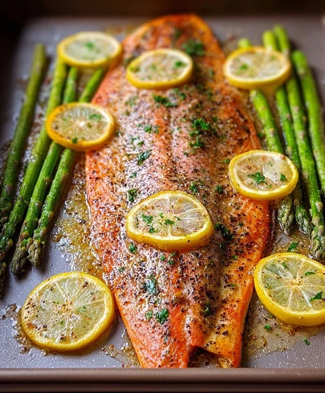 Baked Rainbow Trout with Lemon, Pepper, and Garlic