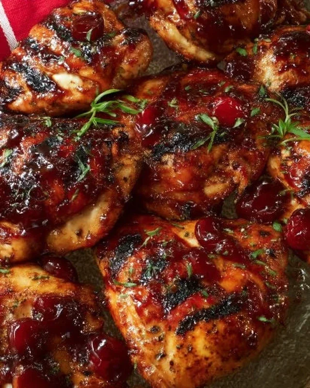 Cherry Dr. Pepper Grilled Chicken
