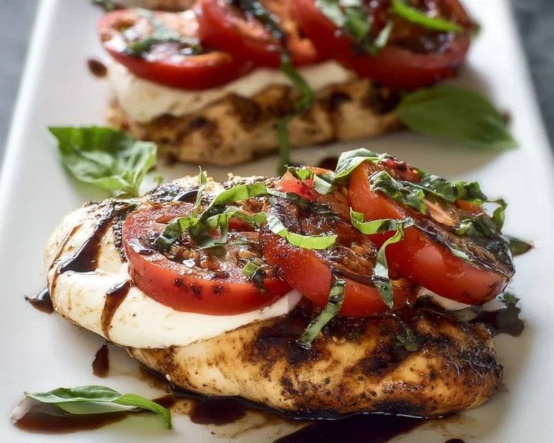 Grilled Chicken Caprese