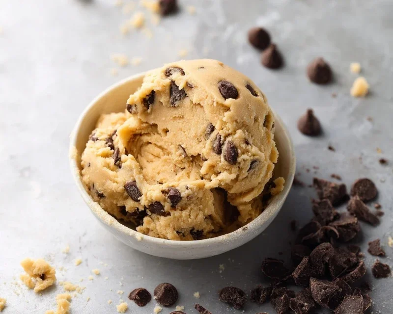 Edible Chocolate Chip Cookie Dough Recipe