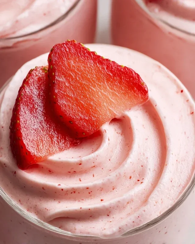 Strawberry Mousse
