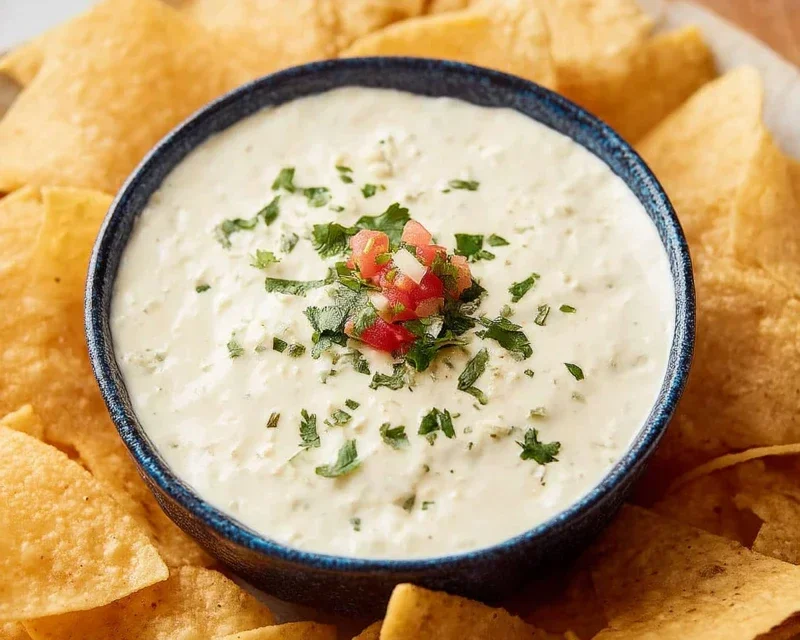 Best Mexican White Cheese Dip