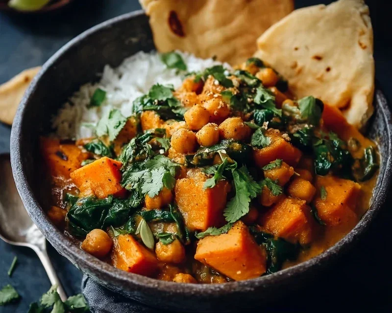 Sweet Potato and Chickpea Curry