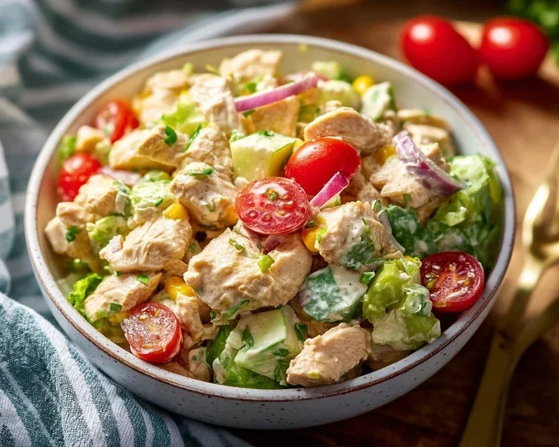 Healthy Ranch Chicken Salad