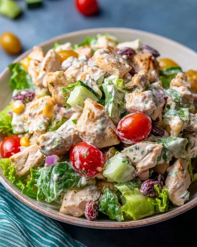 Healthy Ranch Chicken Salad