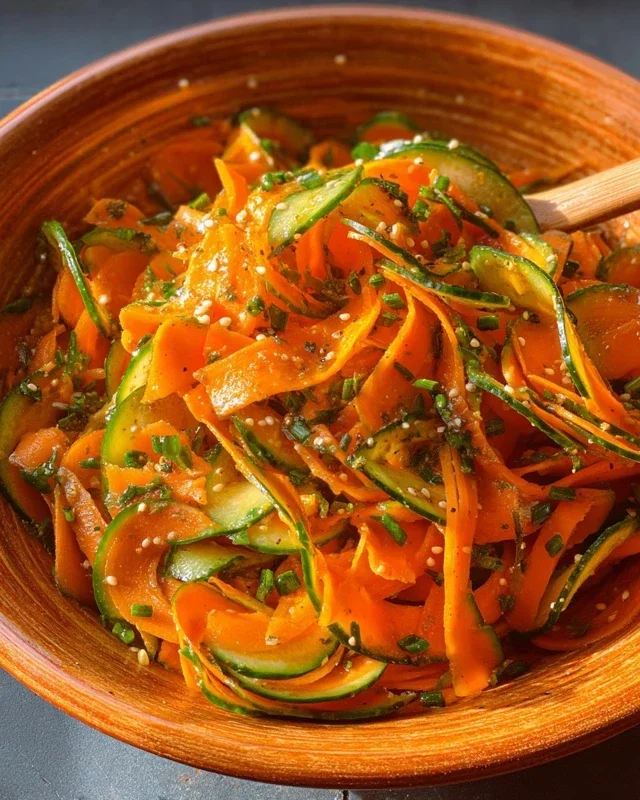 Cucumber Carrot Salad
