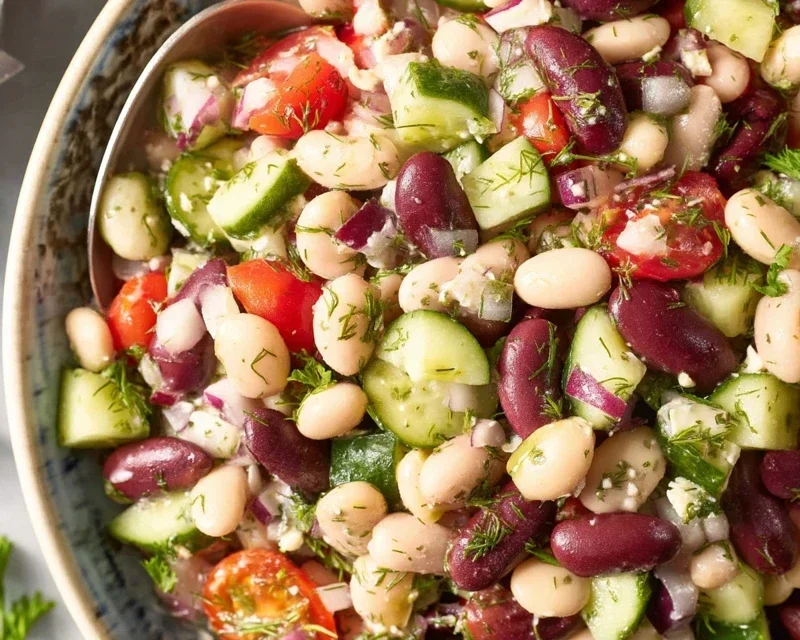 Mediterranean Bean Salad