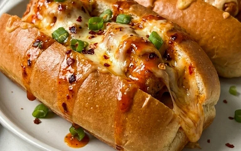 Cheesy Dynamite Chicken Buns