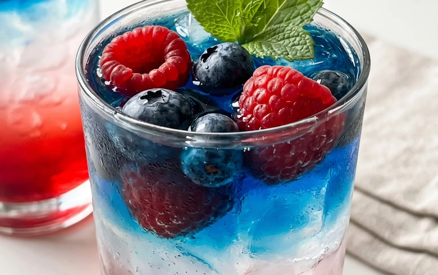 July 4th Layered Drinks Recipe