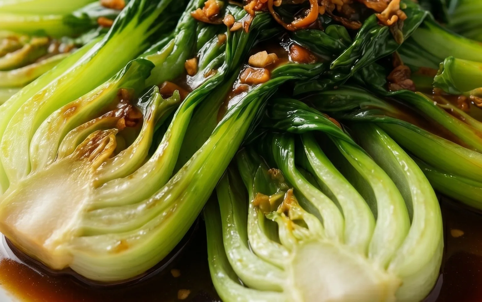 Bok Choy with Oyster Sauce