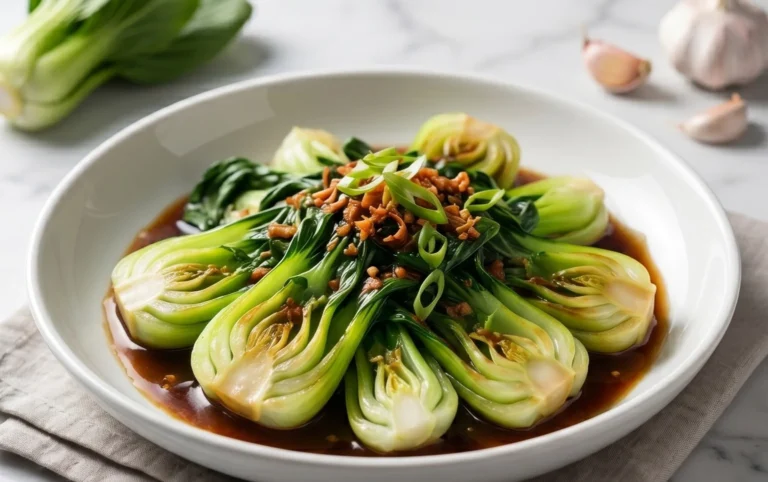 Bok Choy with Oyster Sauce