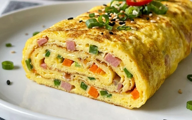 Gyeran Mari (Korean Rolled Omelette)