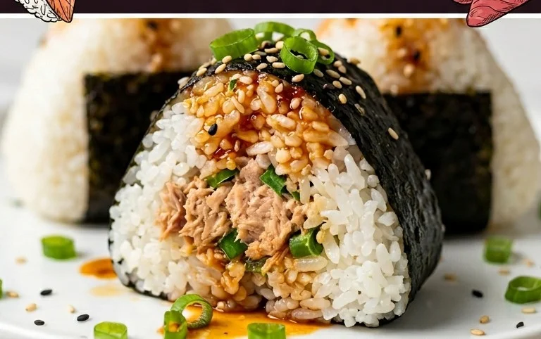 15-min. Easy Japanese Tuna Onigiri