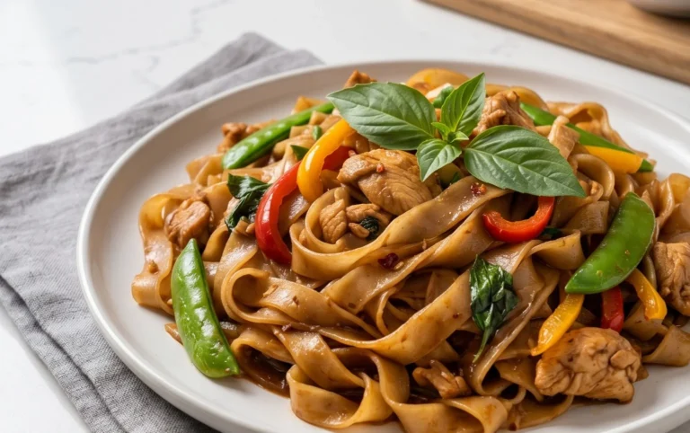 Drunken noodles