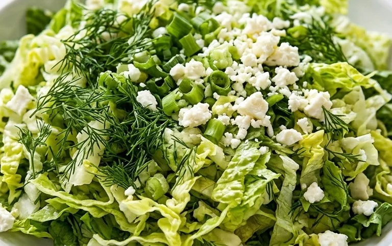 Maroulosalata (Greek Lettuce Salad)
