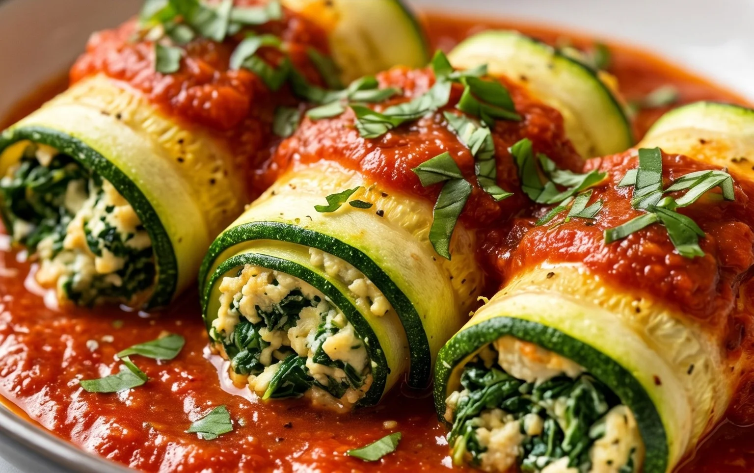 Vegan Zucchini Rollatini