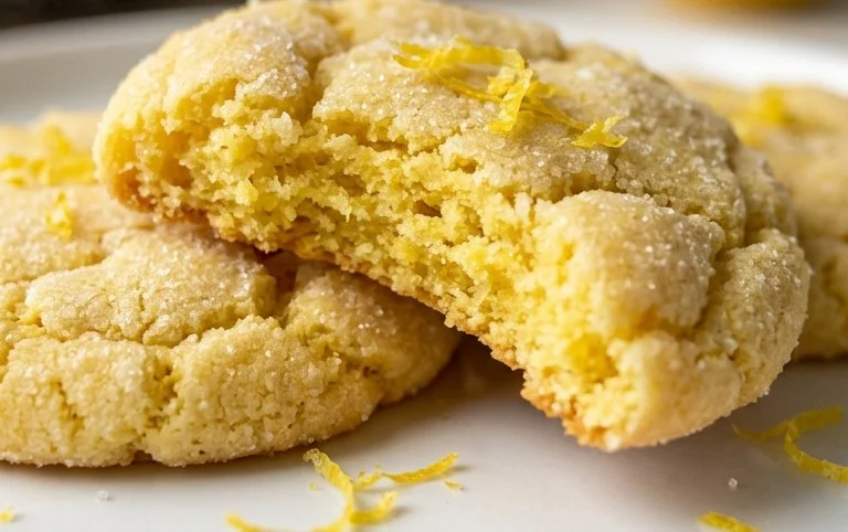 Soft & Chewy Lemon Cookies
