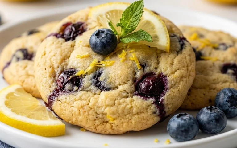Lemon Blueberry Cookies Recipe