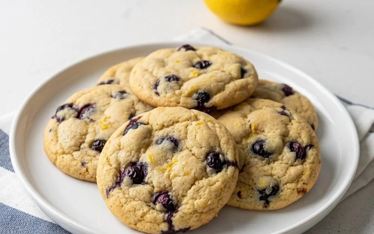 Lemon Blueberry Cookies Recipe