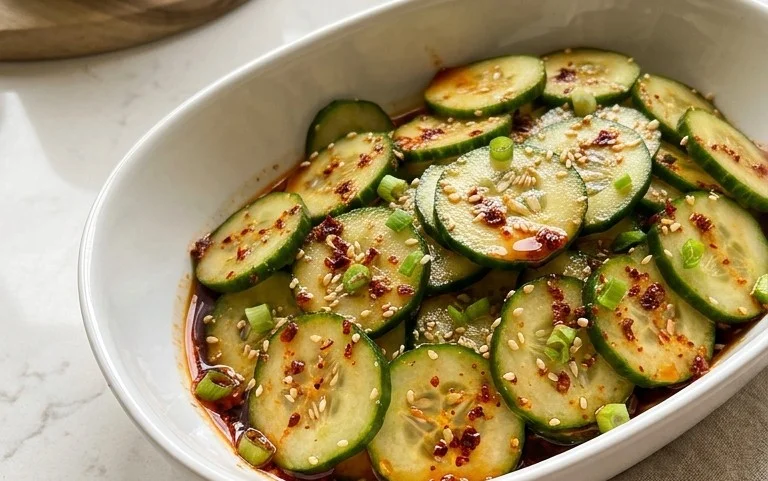 Spicy Asian Cucumber Salad
