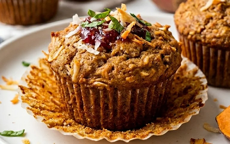 Anti-Inflammatory Coconut and Sweet Potato Muffin Recipe
